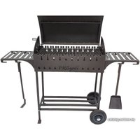 Мангал для дачи Progrill Чикаго XL на колесах (5 мм)