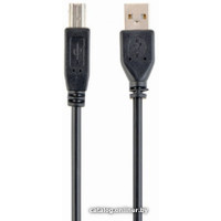 Кабель Cablexpert USB Type-A - USB Type-B CCP-USB2-AMBM-1M (1 м, черный)