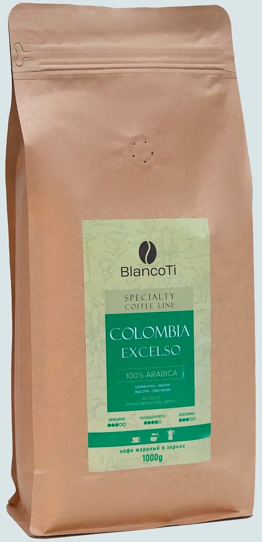 

Кофе BlancoTi Colombia Excelso молотый 250 г