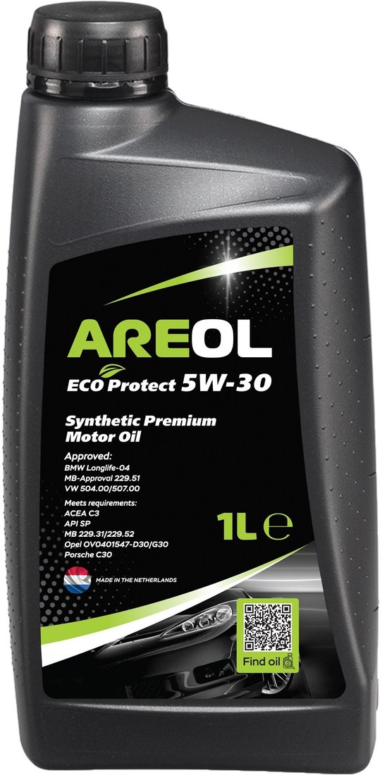 

Моторное масло Areol ECO Protect 5W-30 1л