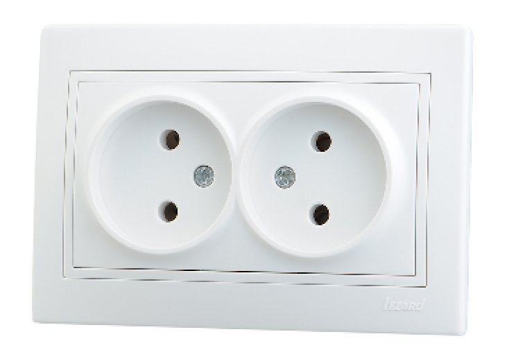 

Розетка Lezard Mira 701-0202-128