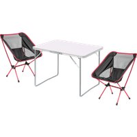 Стол со стульями Sundays ZC-CT004/ZC-CC012-1 (черный)