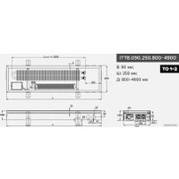 Конвектор itermic ITTB.090.250.3800