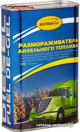 Присадка в топливо ASTROhim Размораживатель дизельного топлива 1 л