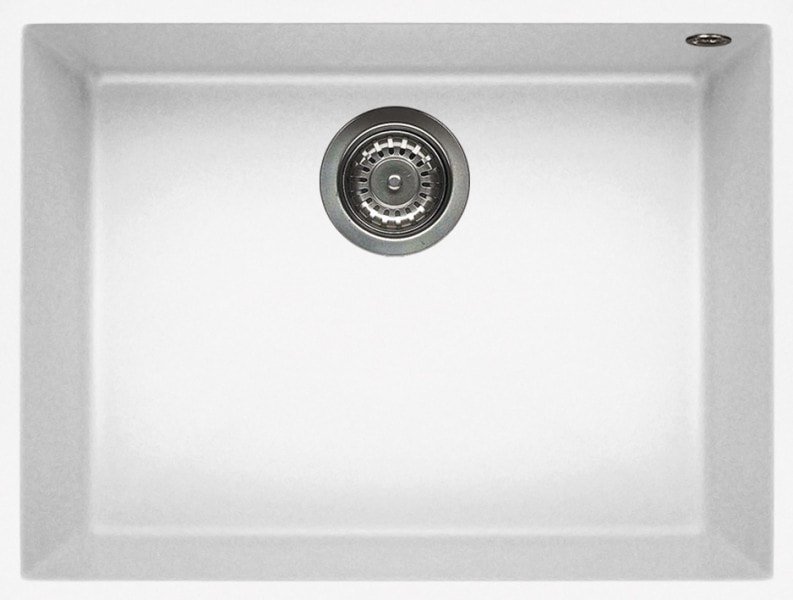 

Кухонная мойка Elleci Quadra 110 Undermount White K96