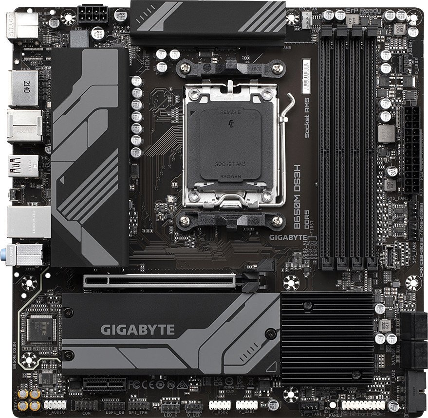 

Материнская плата Gigabyte B650M DS3H (rev. 1.3)