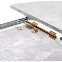 Кухонный стол Мебель Импэкс Leset Капри (цемент/белый)