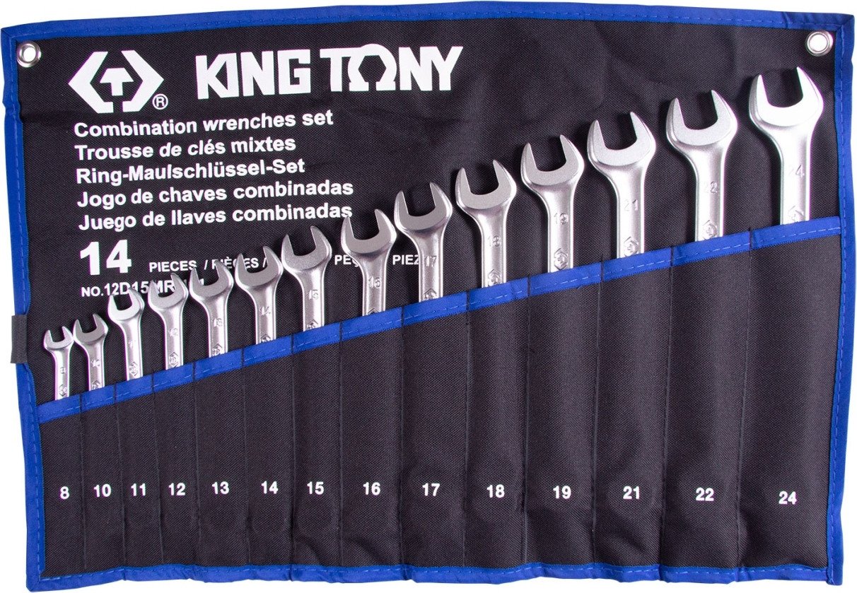 Набор ключей King Tony 12D15MRN01 (14 предметов)