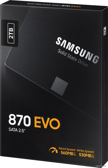 Samsung 870 Evo 2TB MZ-77E2T0BW SSD купить в Минске