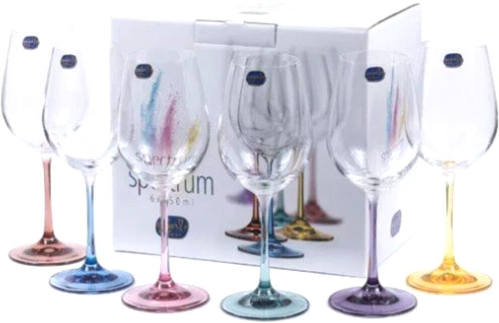 

Набор бокалов для вина Bohemia Crystal Spectrum 40729/382222/550