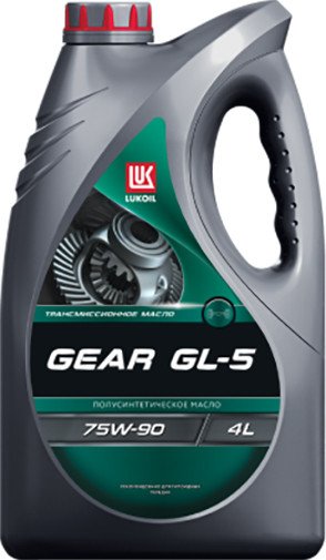 Трансмиссионное масло Лукойл Gear GL-5 75W-90 4л