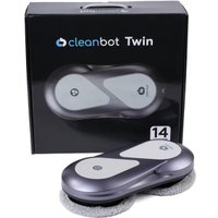 Робот для мытья окон Cleanbot Twin (c набором салфеток из микрофибры 14 шт)