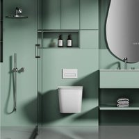 Унитаз подвесной Abber Ultra AC1303 (белый)