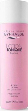  Byphasse Тоник для лица Мягкий с розовой водой для всех типов кожи 500 мл