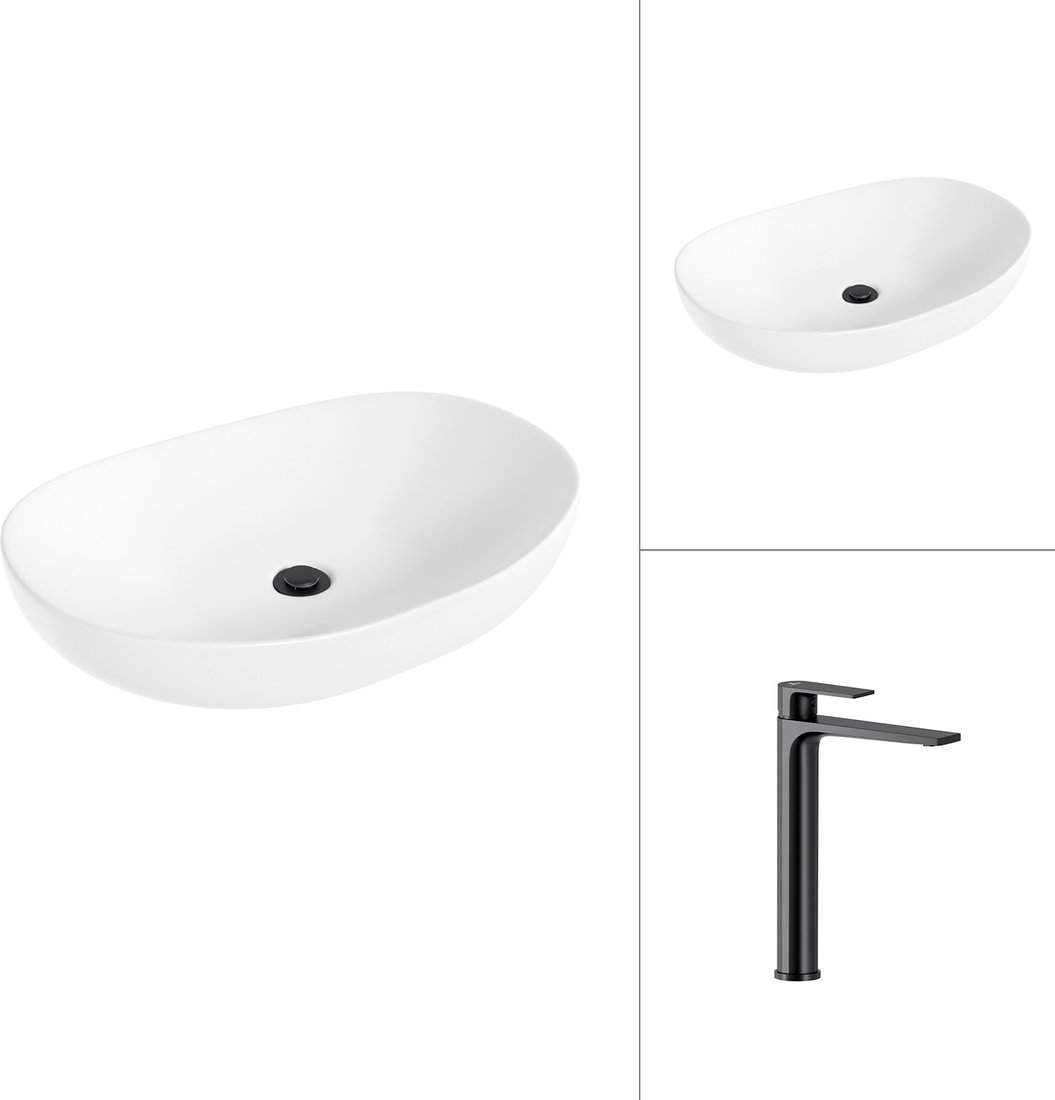 Умывальник Lauter 21502 + Reef 21CK8678BS