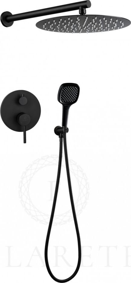 Душевая система  Filarete Roun FL1028 (Черный матовый)