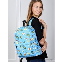 Городской рюкзак Capline 3 (авокадо голубой)