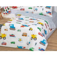1.5-спальный комплект постельного белья АртПостель Моторчик 112 (1.5-спальный)