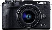 EOS M6 Mark II Kit 15-45mm (черный)