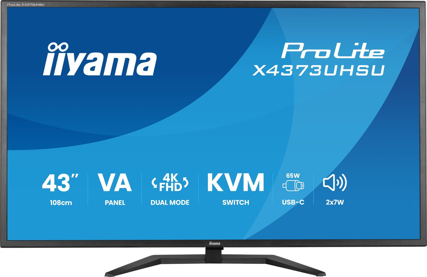 Монитор iiyama ProLite X4373UHSU-B2