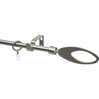 Карниз для штор Sundays Home Лайт Эллипс 16мм однорядный (сатин, 2м)