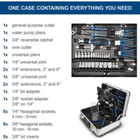 Универсальный набор инструментов Scheppach TB150 5909306900 (101 предмет)