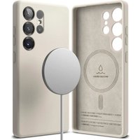 Чехол для телефона Ringke Silicone Magnetic для Galaxy S25 Ultra Stone