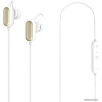 Наушники Xiaomi Mi Sports BT Headset Youth Edition YDLYEJ03LM (белый/золотистый)