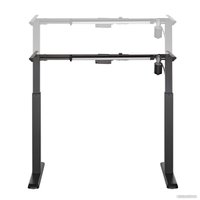 Геймерский стол ErgoSmart Gaming Electric Desk 1360x660x28 (черный/черный)