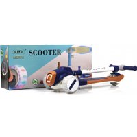 Трехколесный самокат RiverToys HB-T8 (темно-синий)