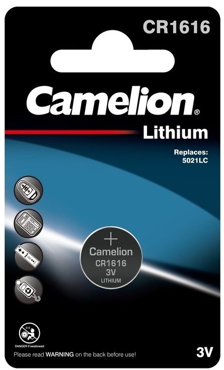 

Батарейка Camelion CR1616 [CR1616-BP1]