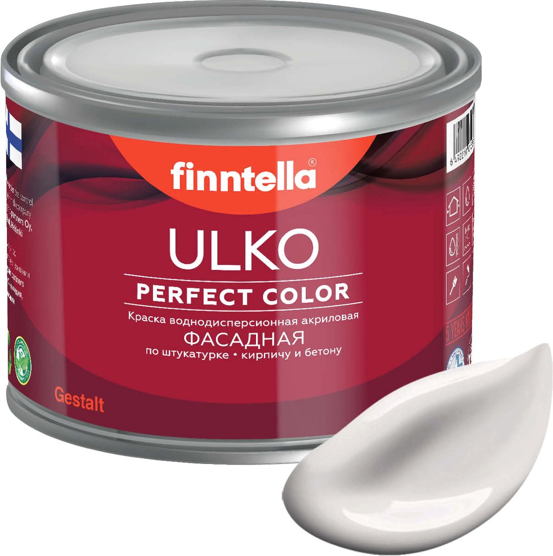 

Краска Finntella Ulko Arkuus F-05-1-9-FL110 9 л (нежно-бежевый)