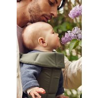 Рюкзак-переноска BabyBjorn Mini Cotton 0210.40 (woven dark green)