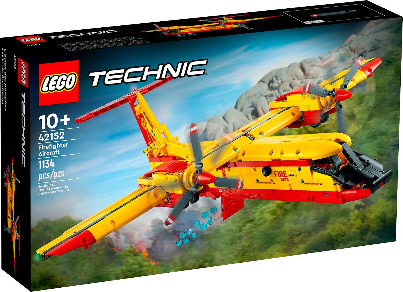 Конструктор LEGO Technic 42152 Пожарный самолет