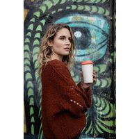 Многоразовый стакан Circular&Co Now 355мл (коралловый)