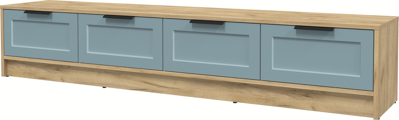 

Тумба Интерлиния ТВ Концепт Тренд КТ-ТВ4-35 (дуб золотой/океан)