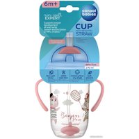 Бутылочка для кормления Canpol babies Bonjour Paris 56/607 (270 мл, красный)