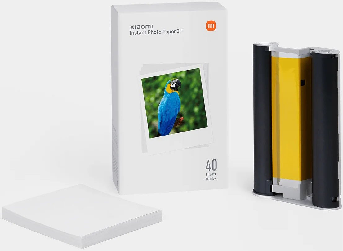 

Фотобумага Xiaomi 3" 40 л BHR6756GL