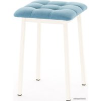Табурет AMC Comfort 7.3.13 (ткань, бирюзовый/слоновая кость)