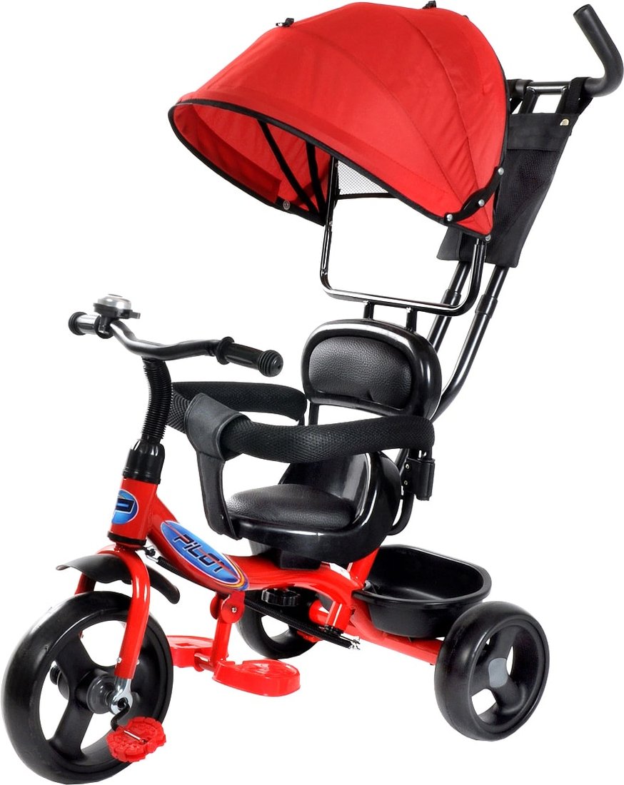 

Детский велосипед Trike Pilot PT1DR 10/8" 2020 (красный)