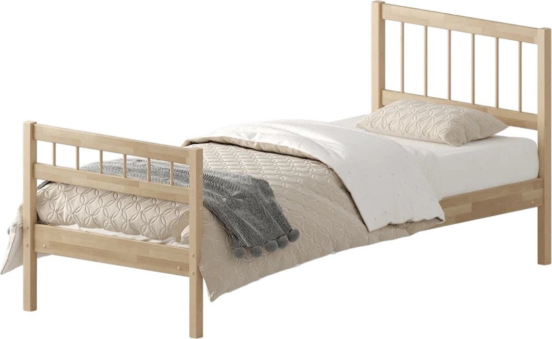 

Кровать Домаклево Лето 80x190+В4+Н4 (натуральный)