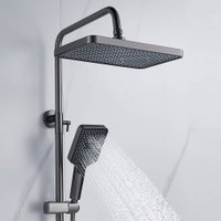 Душевая система  Shevanik S4436T (оружейная сталь)