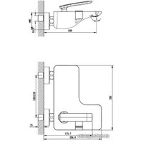 Смеситель Lemark Bellario LM6802C