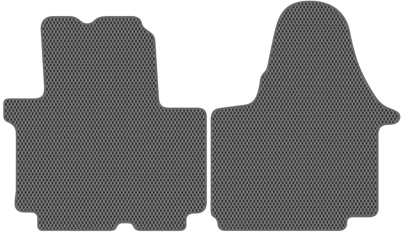 

Комплект ковриков для авто Alicosta Renault Trafic (минивэн / JL) 2001 - 2014 (серый, ромб)