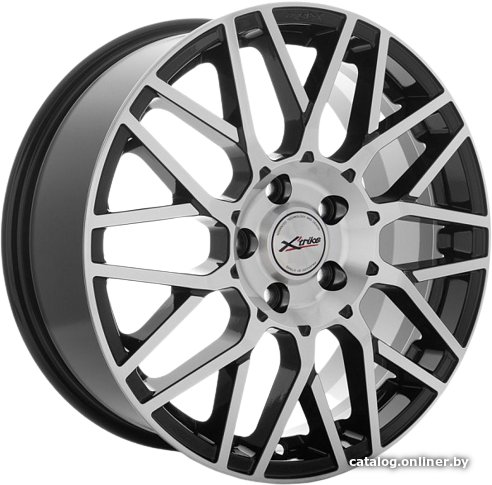 Литые диски X'trike X-131 17x7 5x108мм DIA 67.1мм ET 45мм BK/FP