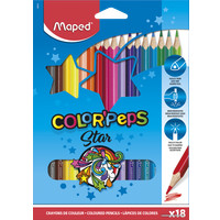 Набор цветных карандашей Maped Color Peps 023472 (18 шт)