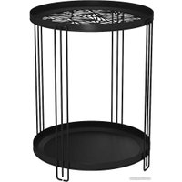 Журнальный столик Sheffilton SHT-CT82 (черный муар)