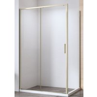 Душевой уголок Aquanet Pleasure Evo 110 AE65-110x80-GBT (золото брашированное/никель)