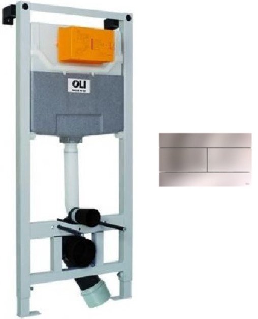 

Инсталляция для унитаза OLI 120 Plus 099949 + 659046 (матовый хром)