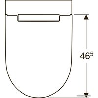 Унитаз подвесной Geberit One 500.202.01.1
